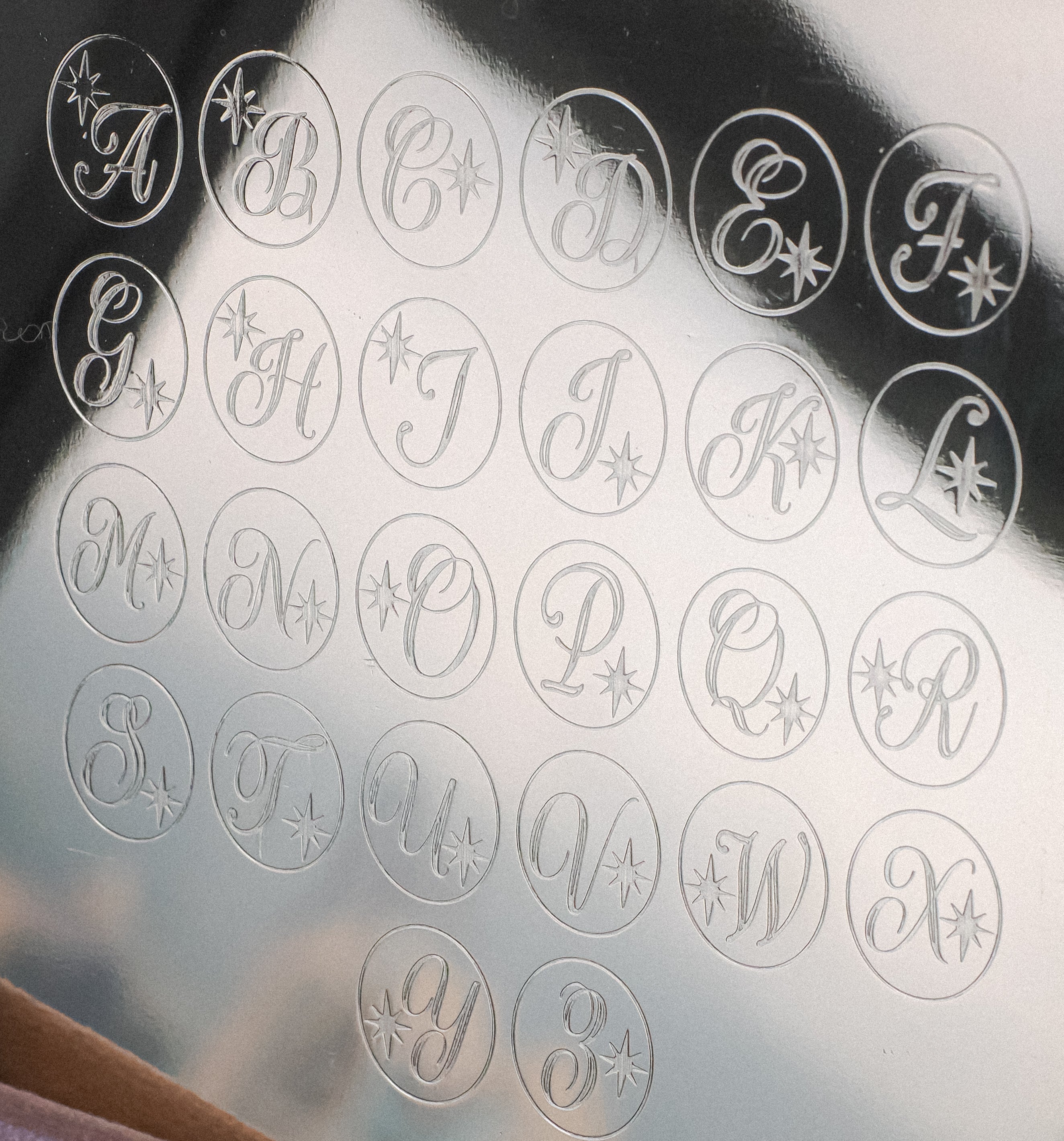 Heirloom 14K Yellow Gold Initial Diamond Signet Ring