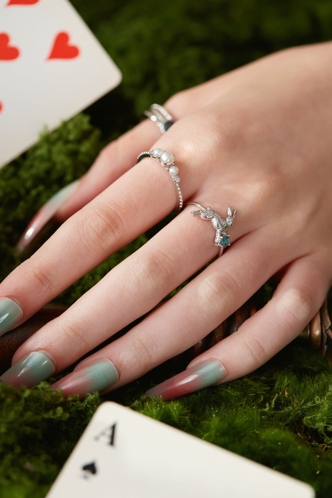 Freshwater Pearl Silver Ring - Whimsy