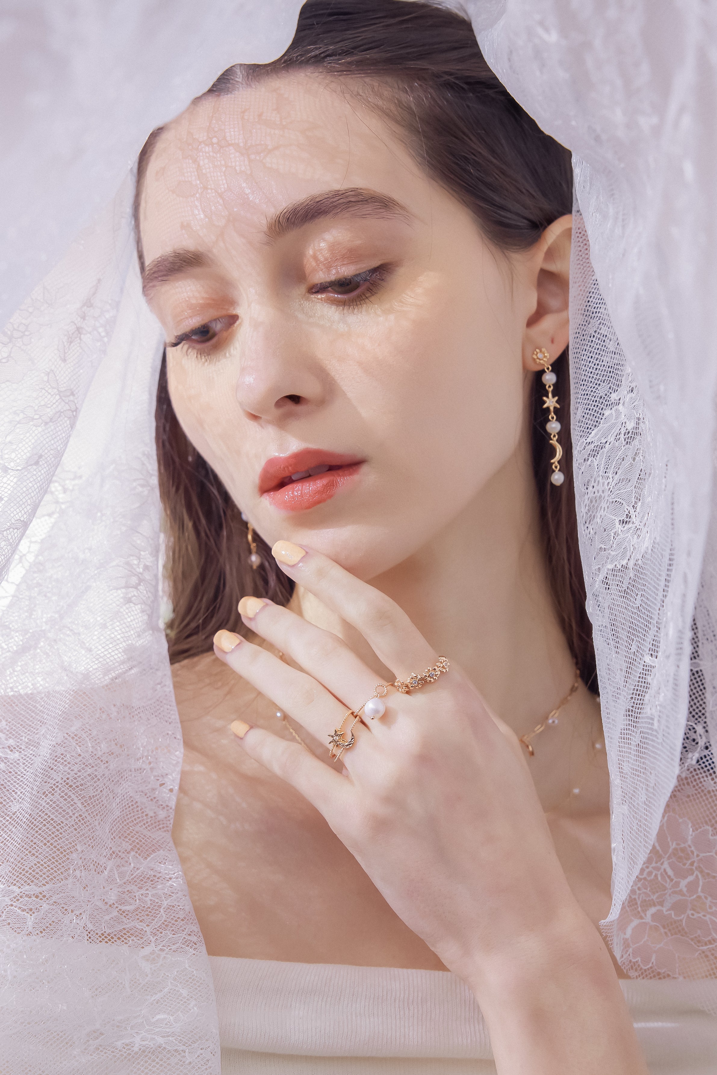 Gold Floral Ring - Daisy