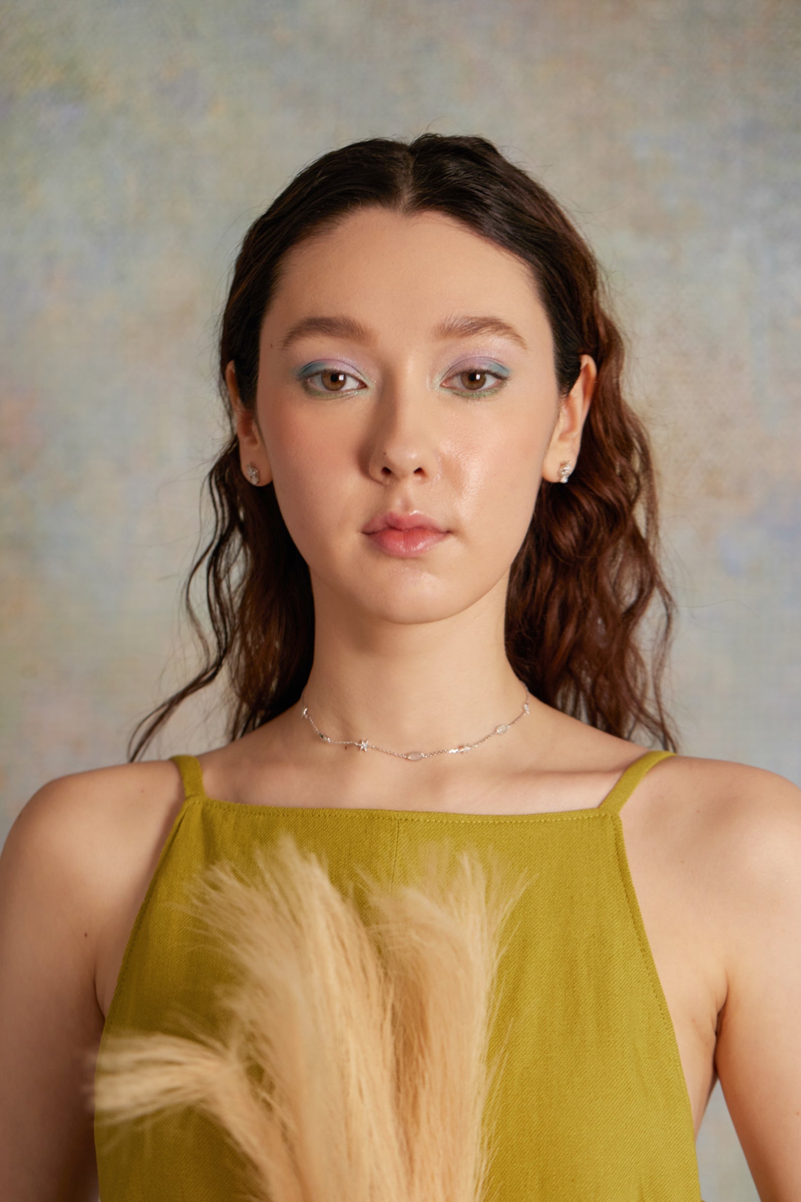 Moonstone Silver Star Choker - Lullaby