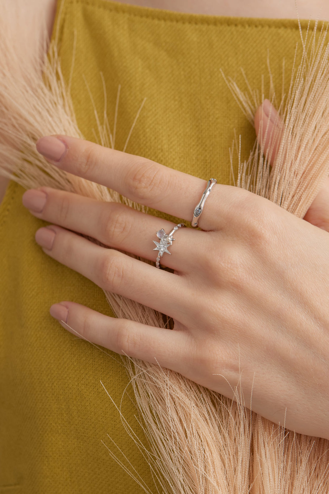 Silver Star Ring - Cosmic