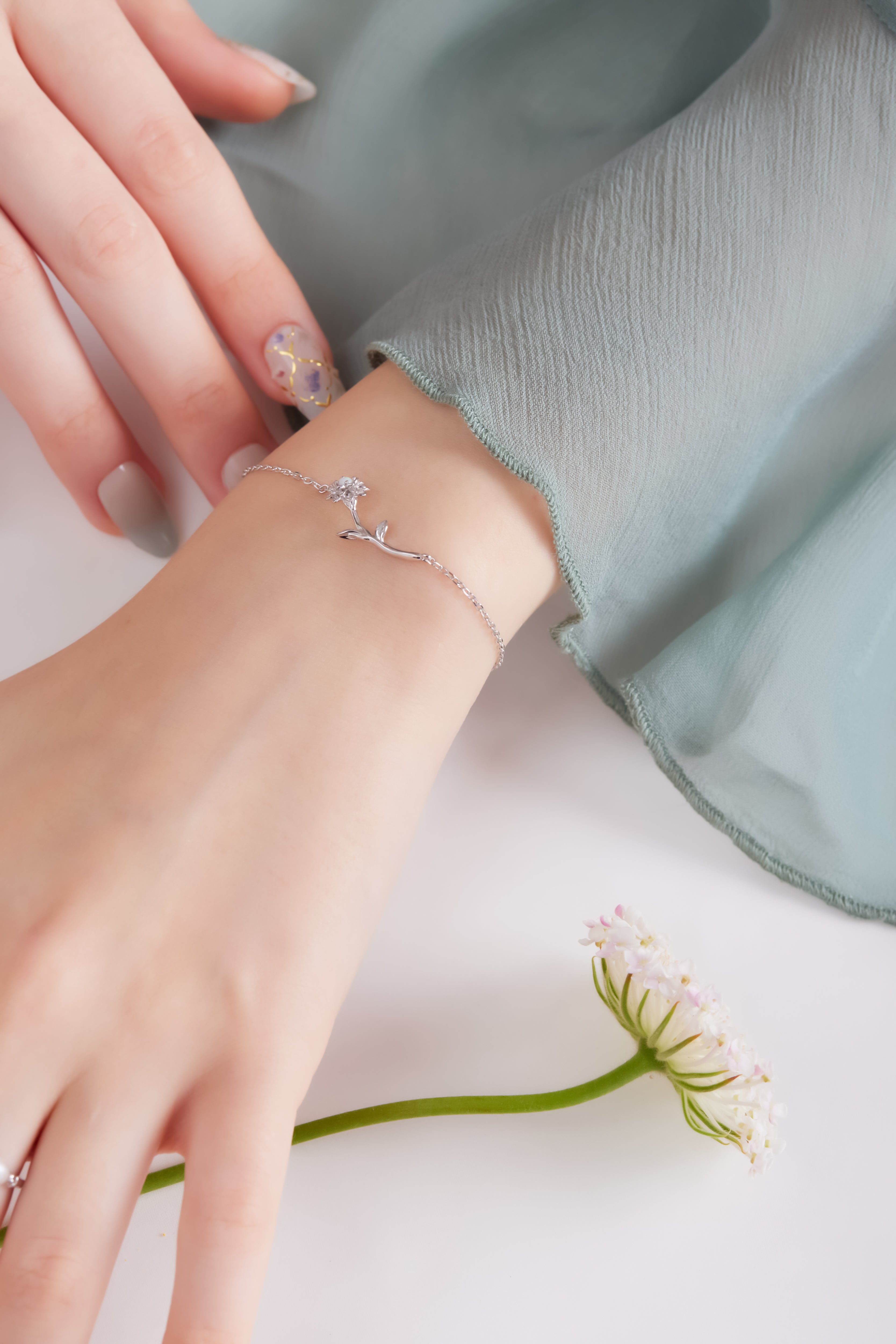 Opal Silver Bracelet - Marigold