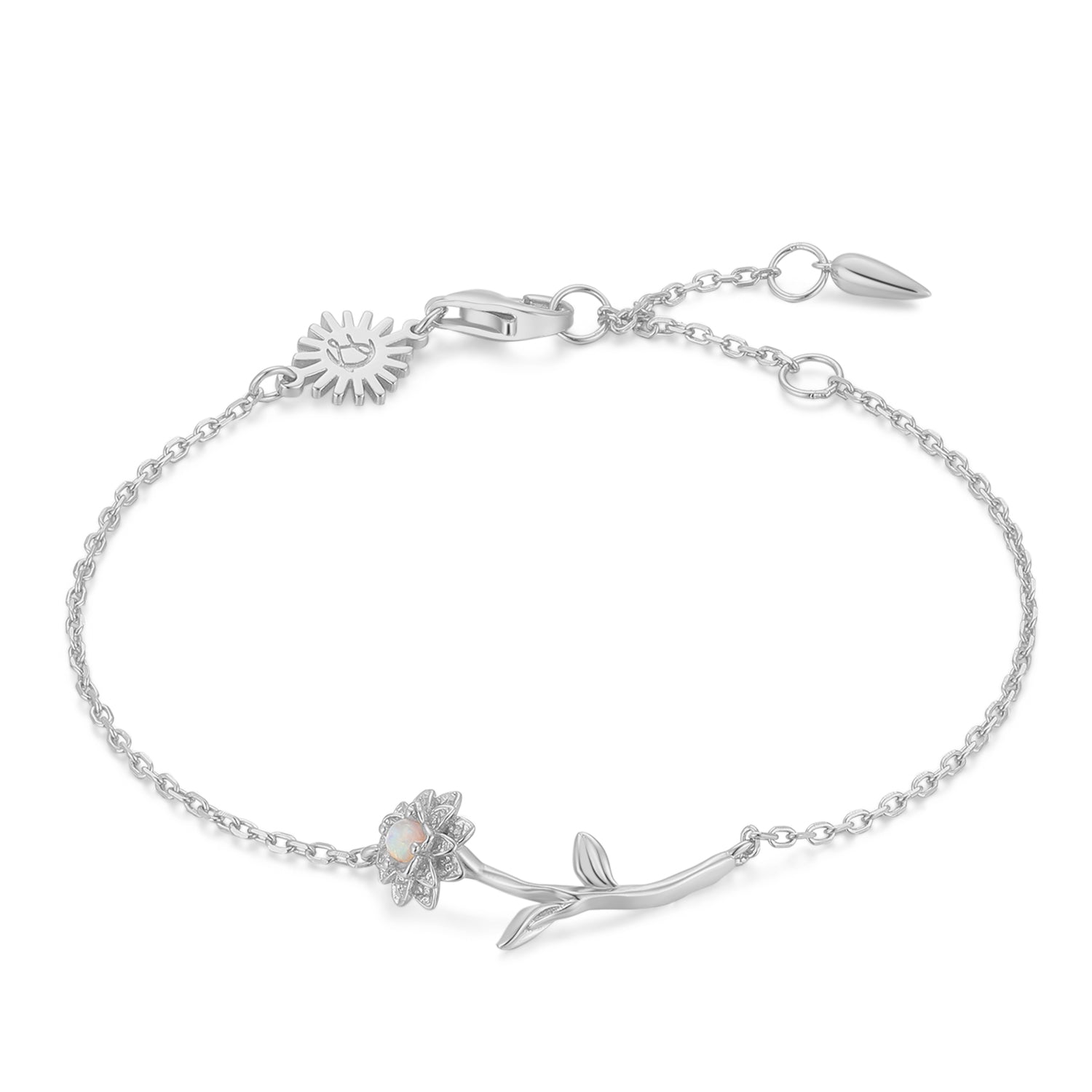 Opal Silver Bracelet - Marigold