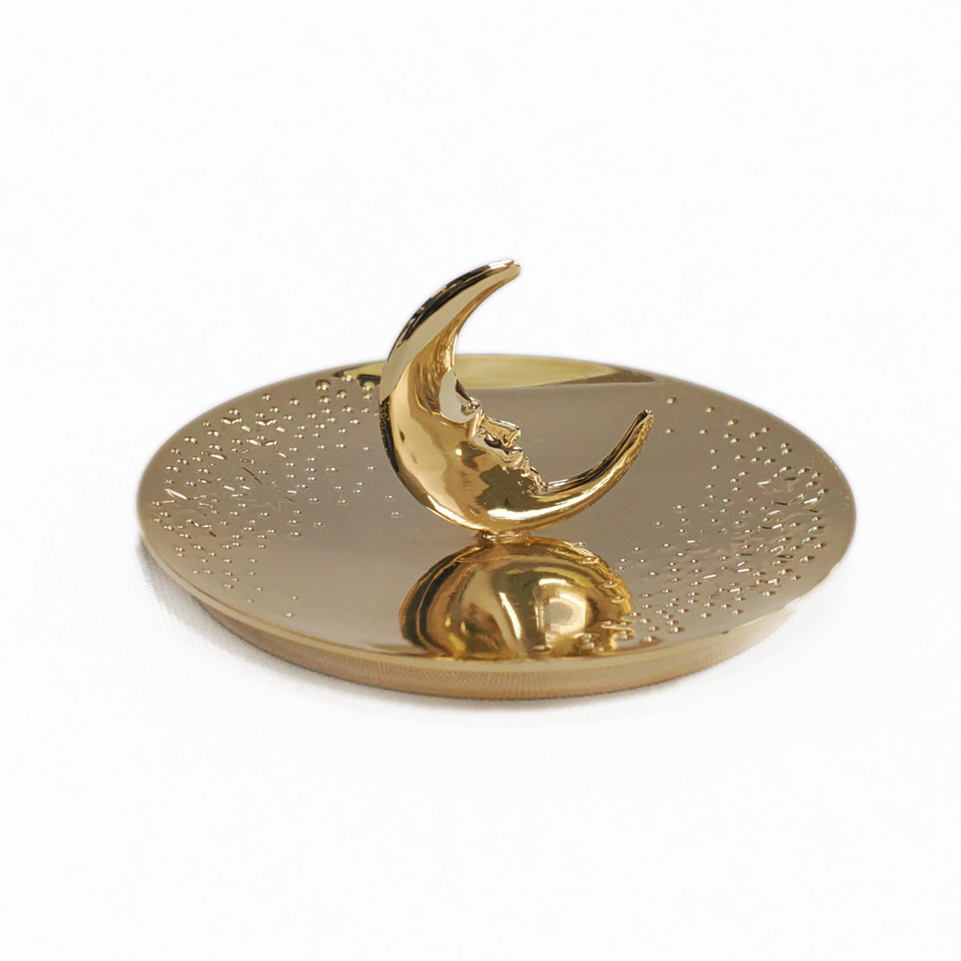 Crescent Moon Candle Topper / Jewelry Tray