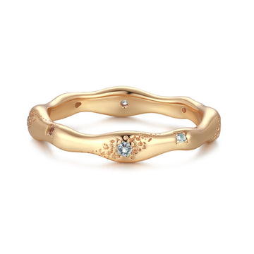 Gold Star Ring - Cosmic