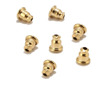 Bullet Earring Backs (A Pair)