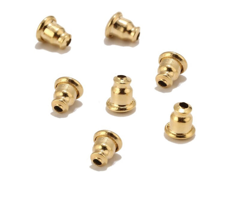Bullet Earring Backs (A Pair)