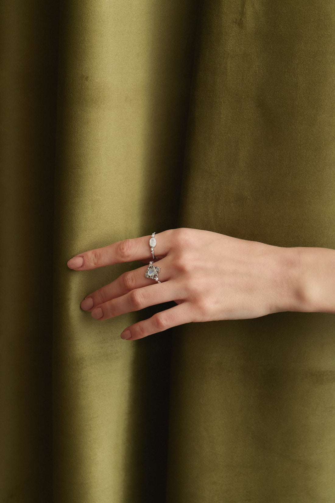 Moonstone Silver Ring - Bewitched